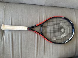 Tennisschläger HEAD Challenge Lite orange blau 260g Gr.2