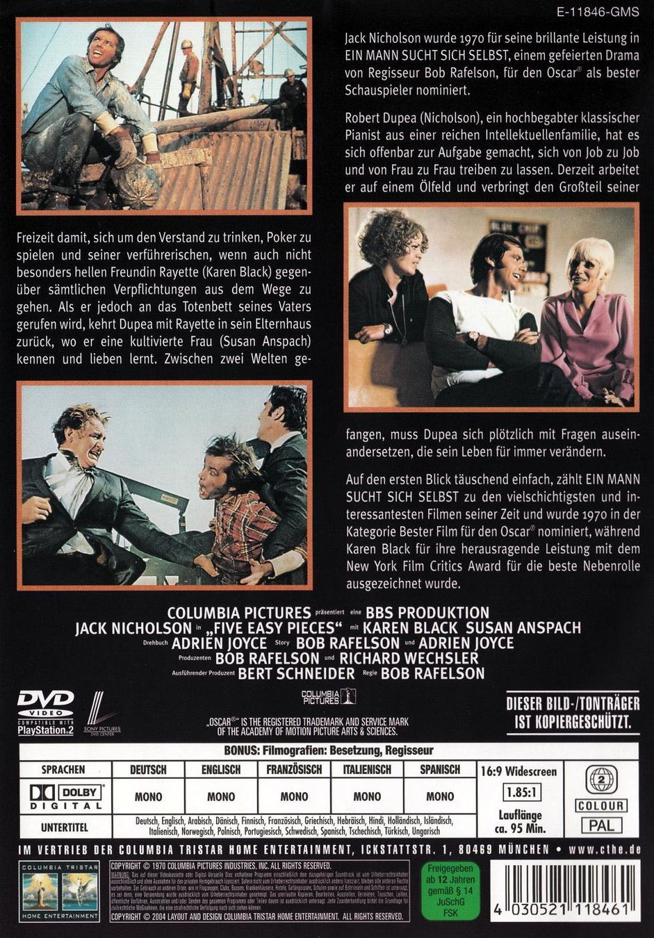 Tutti i DVDs: Ein Mann sucht sich selbst [DVD] – Nuovo e nell'imballaggio originale da Bitsch venduto da Melando 2