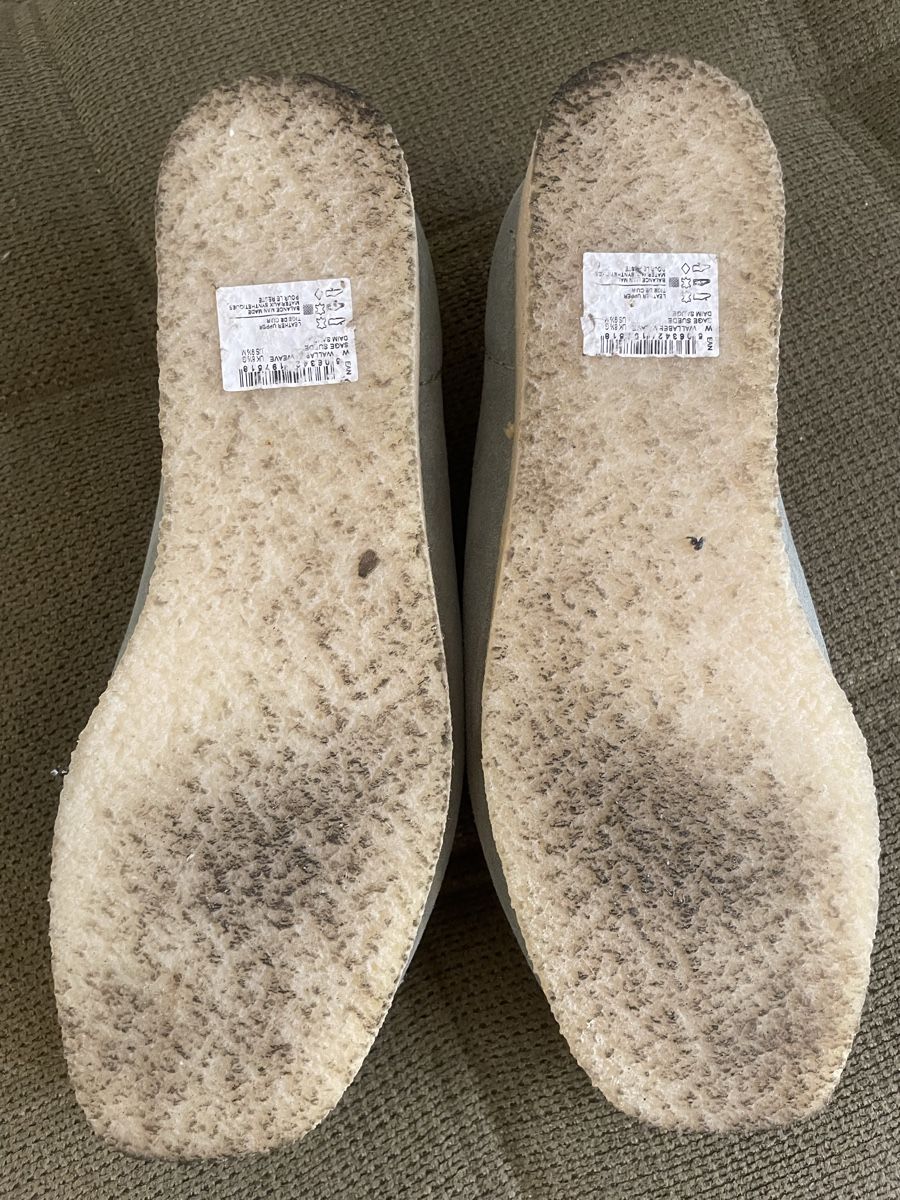 Clarks Scarpe da uomo: Clarks Wallabee Weave Sage Suede – Nuovo (secondo la descrizione) da Bern venduto da VintagePusher 2