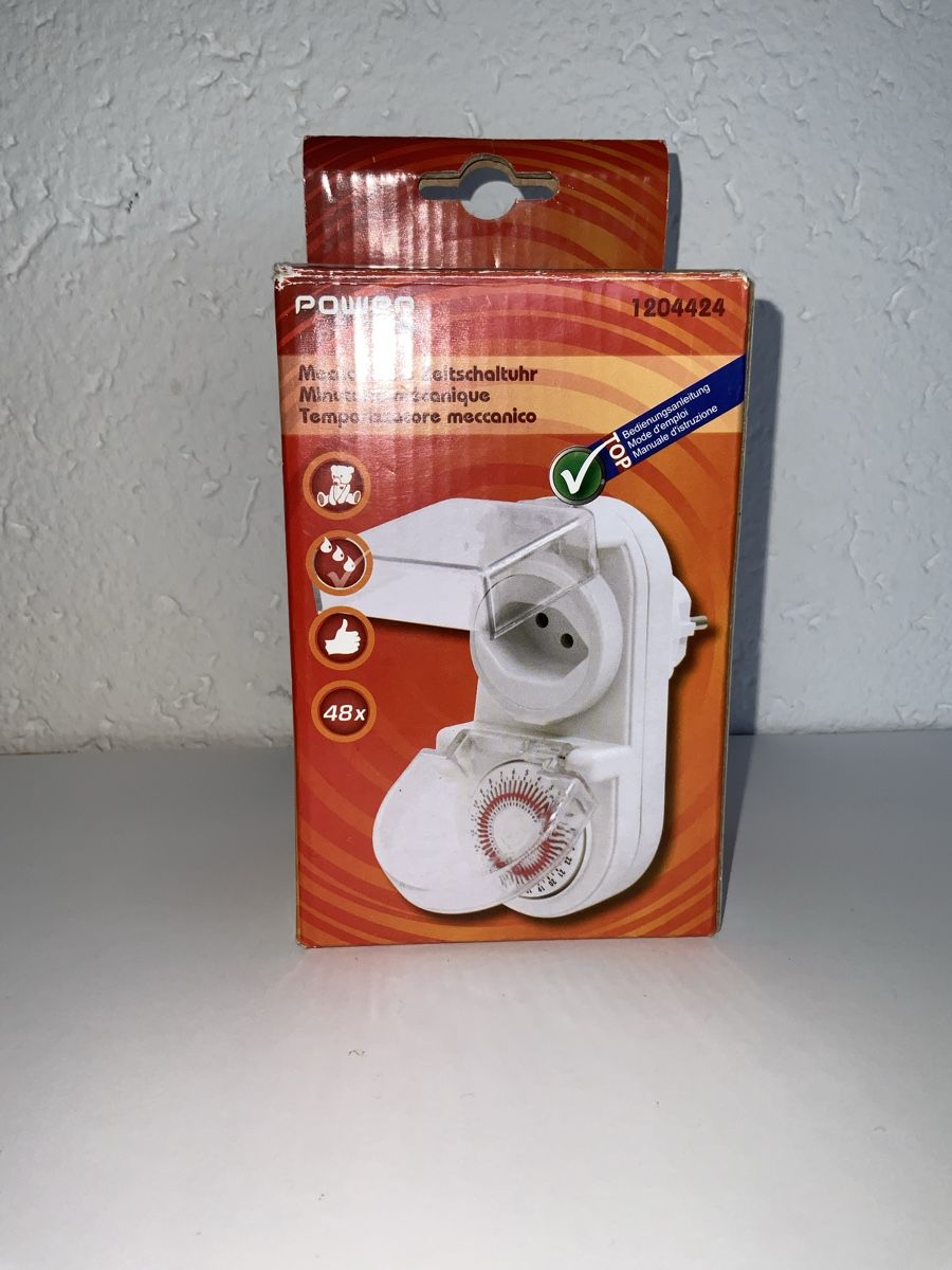 Interruttori: Zeitschaltuhr mechanisch, neuwertig, Einbruchschutz – Usato da Vinelz venduto da Viewfinder84