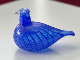 Glasvogel von Oiva Toikka, ittala, verm.,Bluebird‘ (#16)
