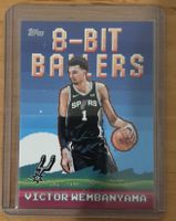 Victor Wembanyama 8-Bit Ballers Topps Karte