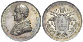 Leo XIII, Silbermedaille AN I (1878)