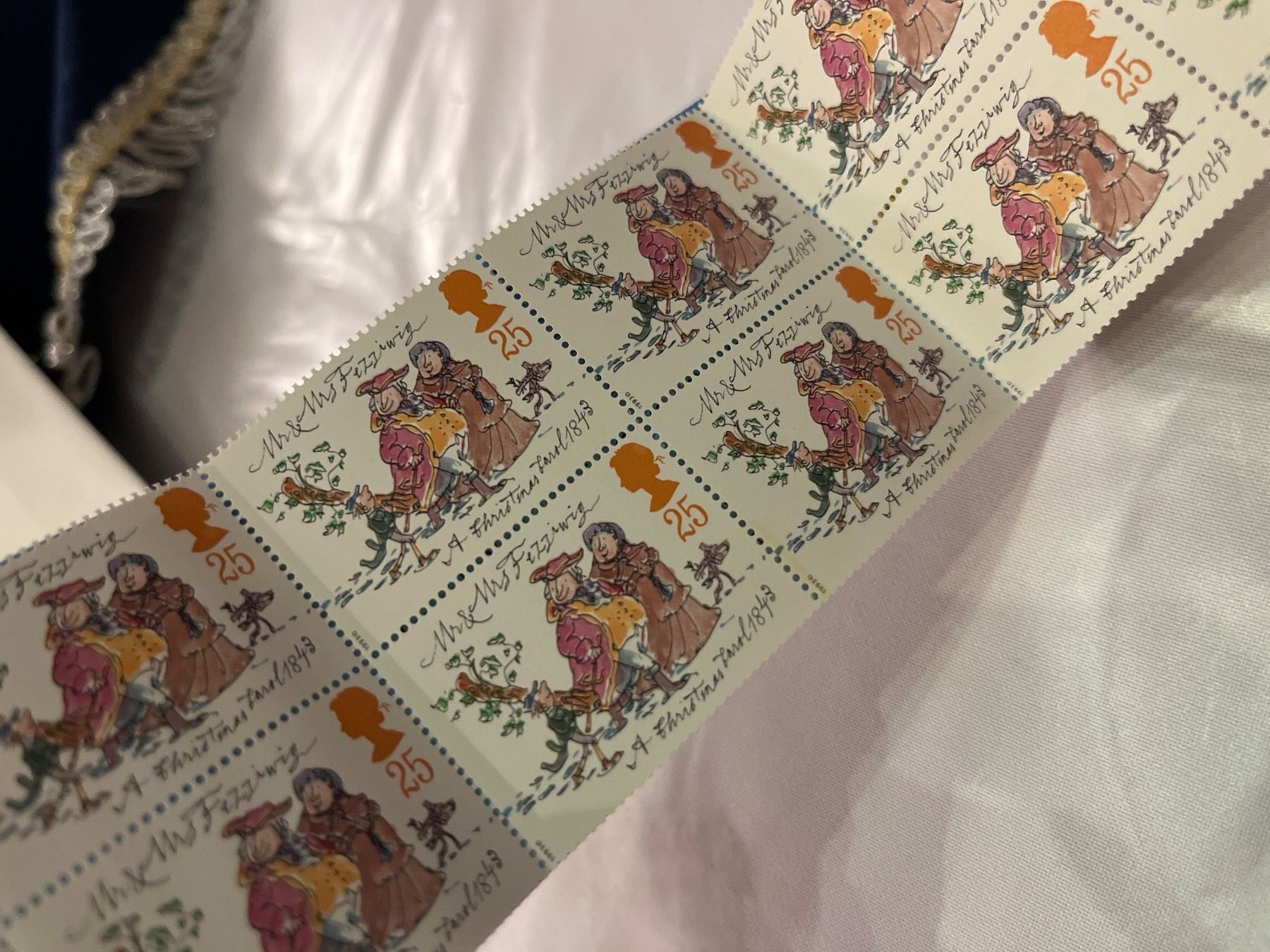 Tutti i francobolli: Royal Mail First Class Christmas Stamp 10 Marken – Nuovo e nell'imballaggio originale da Zürich venduto da engebrunau 1