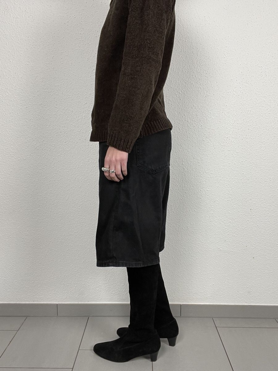 Damenschuhe: Black Suede Knee High Boots, Size 37 – Gebraucht aus Knonau von Grapesvintage 7