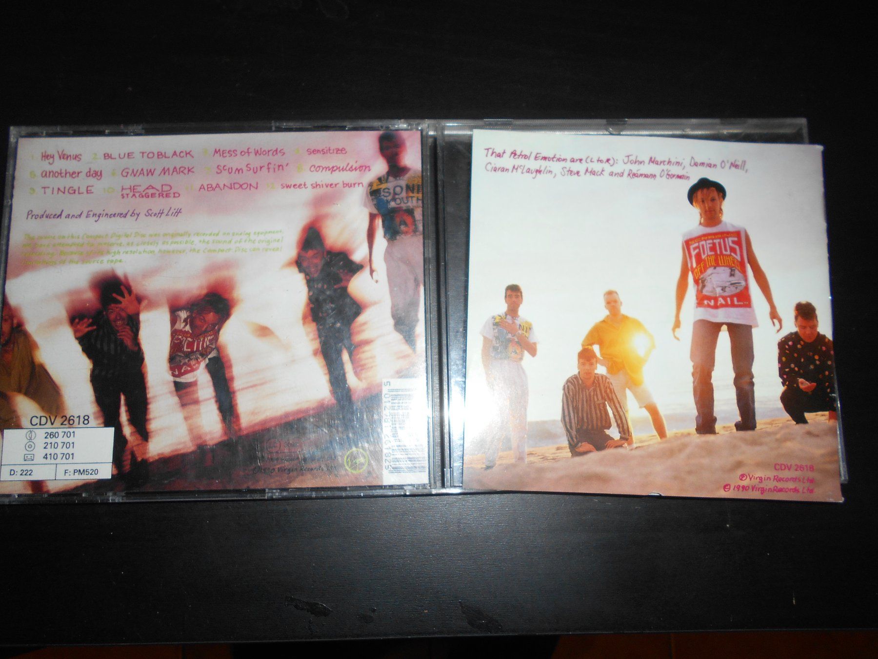 CD: That Petrol Emotion – Chemicrazy / 1990 – Usato da Aarberg venduto da witchhunter01 1