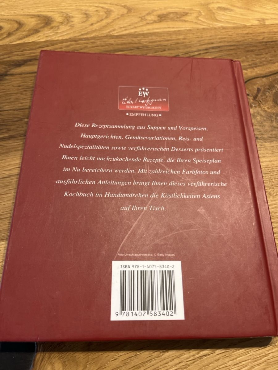 Libri: Asiatische Köstlichkeiten - Eckart Witzigmann – Nuovo (secondo la descrizione) da Baar venduto da Girlpower1994 1