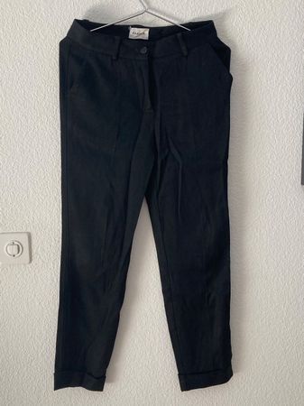 Parosh Stoffhose schwarz