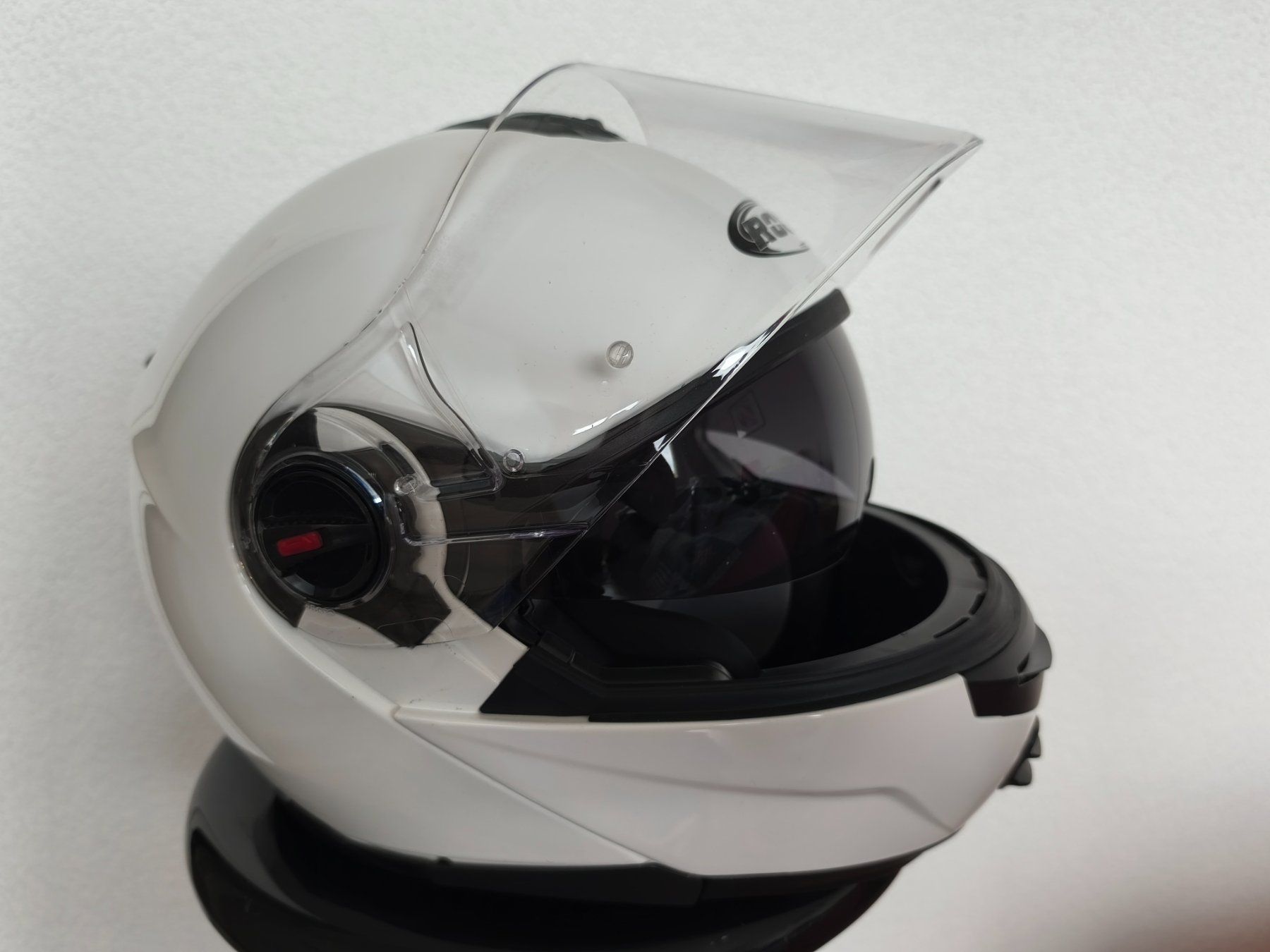 Casques & visières: Motorradhelm weiss – D'occasion à Wattenwil par 8bherd10 3