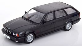 BMW 5er Touring E34 Phase II 1992-1996 schwarz met.     1:18