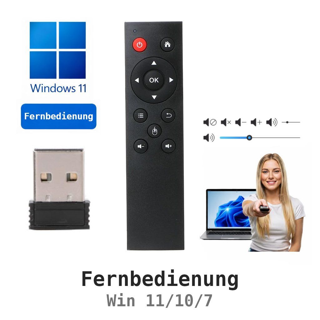 Fernbedienungen: Fernbedienung Gamin PC Bequem Laut Leiser TV Netflix Youtube – Neu und originalverpackt aus Hundwil von Stallone5