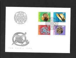 FDC Pro Patria Serie 1995; B247-B250