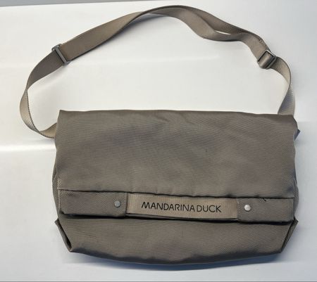 Mandarina Duck Umhängetasche Nylon beige neu