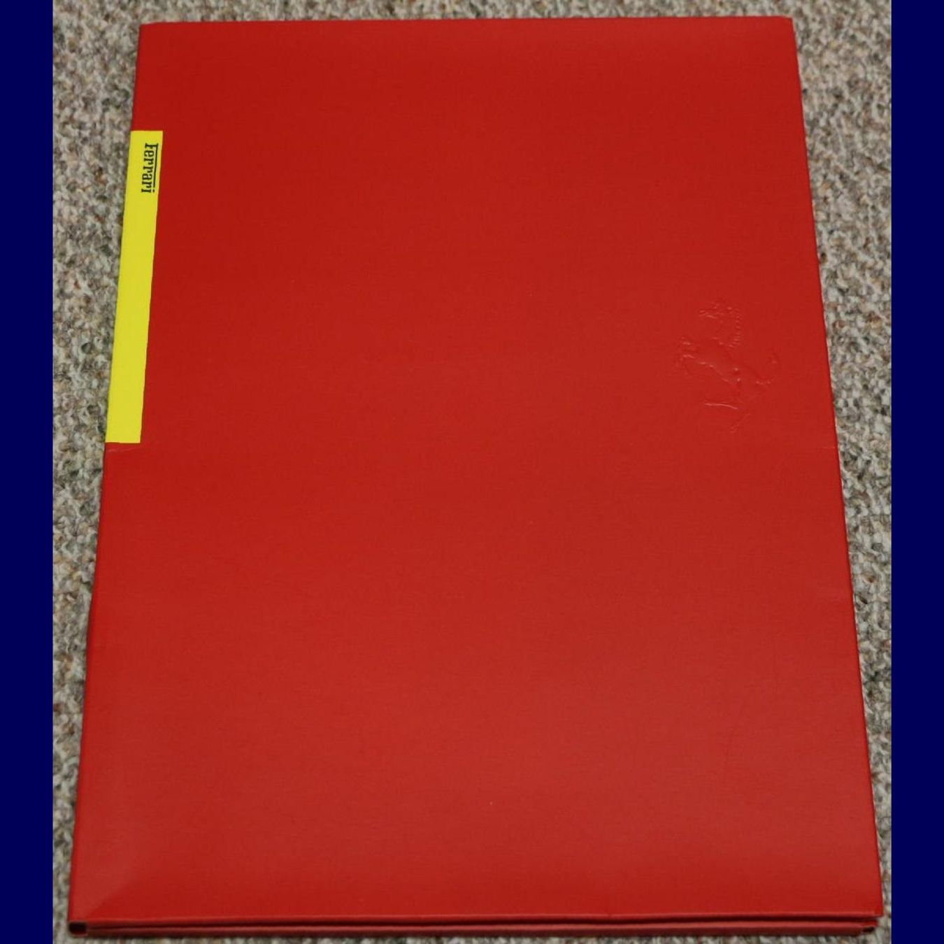 Ferrari Documenti: FERRARI Pressemappe von 1994 – Usato da Mörschwil venduto da Ferrari-V8 1