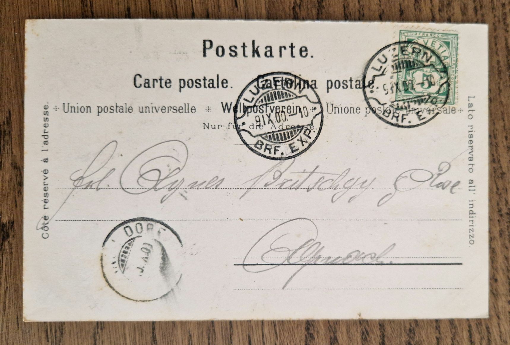 Cartoline postali: AK Tells Apfelschuss 1900 – Usato da Ebikon venduto da Donar50 1