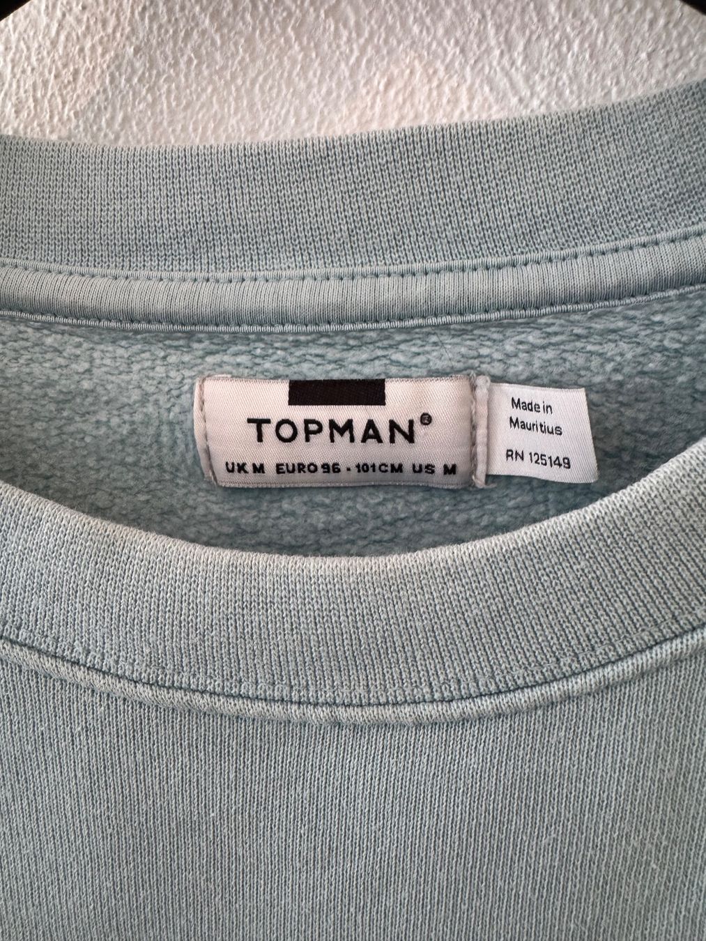 Maglioni & Felpe: TOPMAN Herren Sweatshirt, Gr. M, Hellblau – Usato da Zürich venduto da nils.alex 2