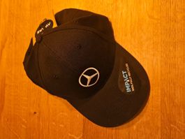 Schwarze Mercedes-Benz Baseball Cap - Neu mit Etikett!