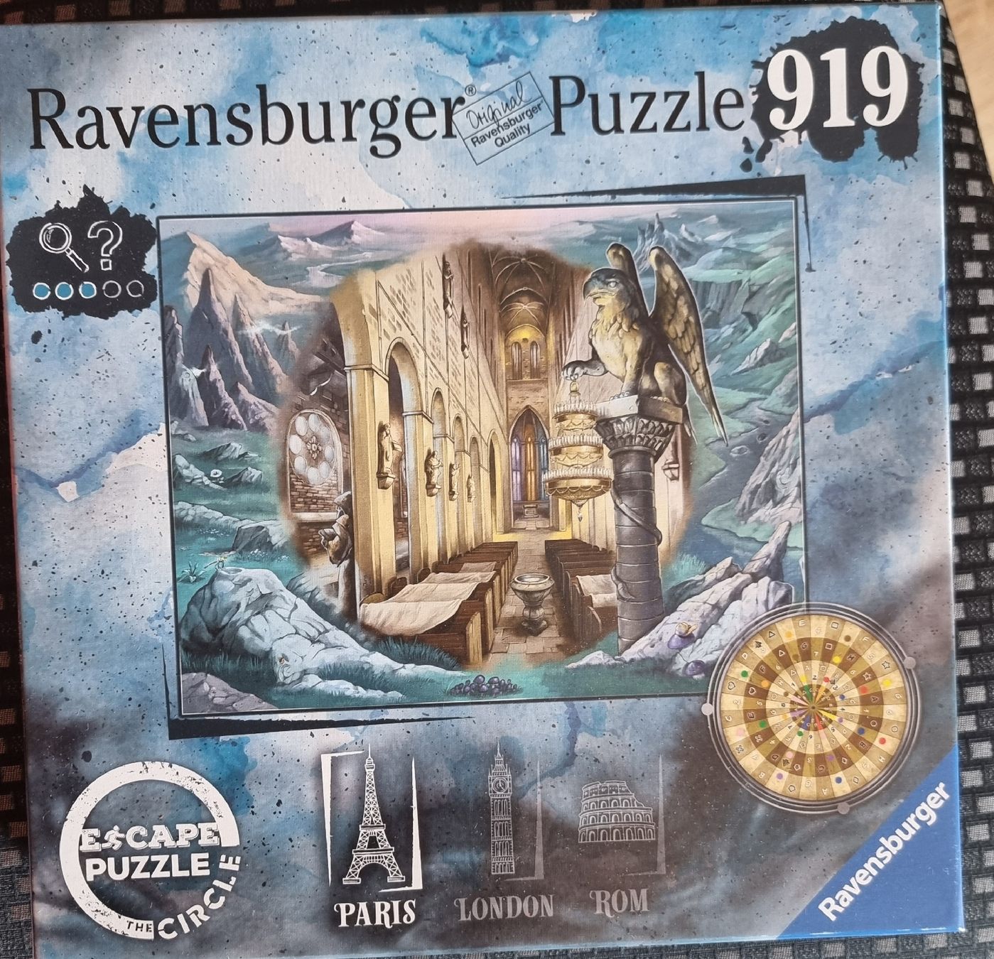 Puzzles: Ravensburger Escape Puzzle 919 Teile-The Circle – Gebraucht aus Wohlen AG von ams_77k2
