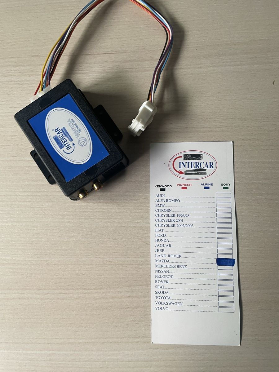 Alpine Radio: Interface autoradio Intercar Mazda -> chargeur CD ALPINE – Nuovo e nell'imballaggio originale da Denges venduto da Ricautomotive 2
