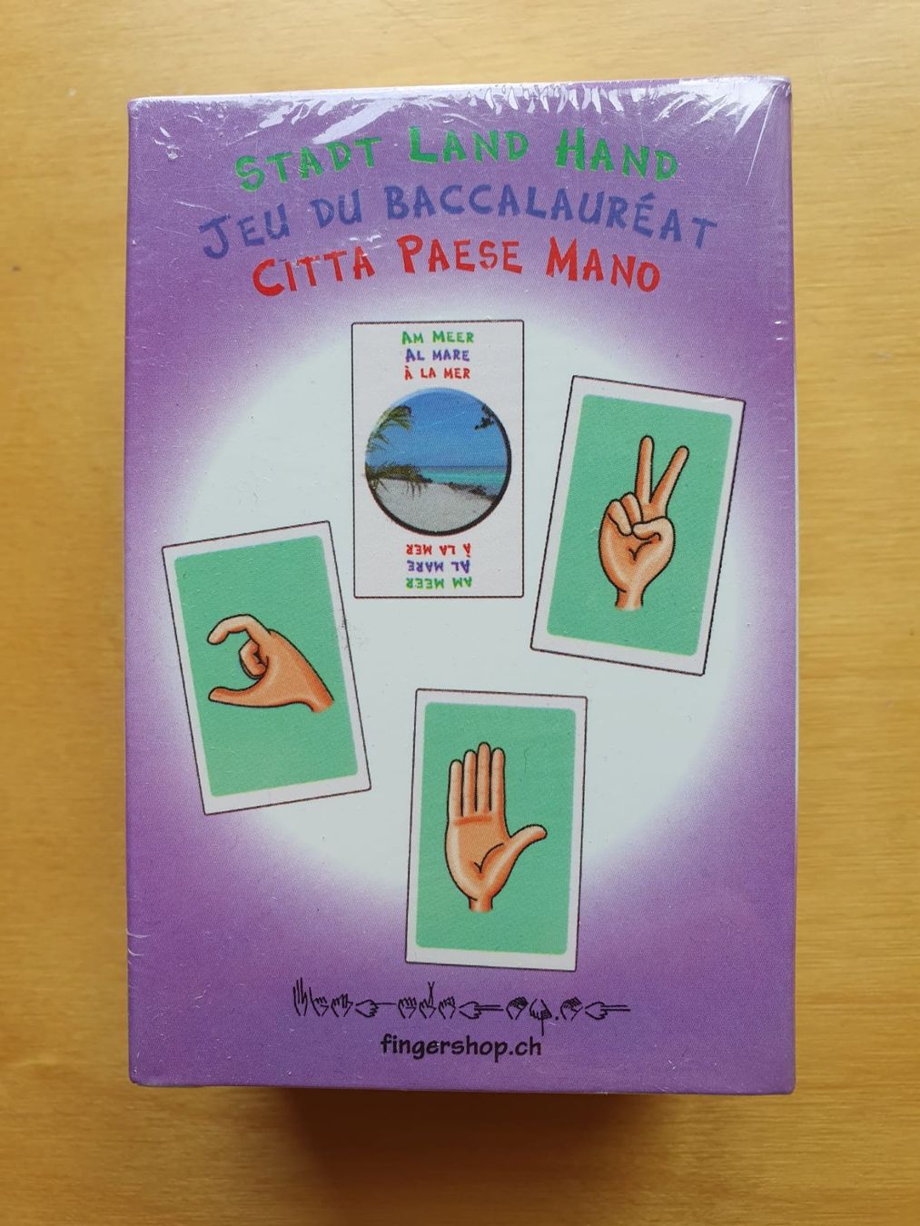 Giochi: Stadt Land Hand (DSGS) – Nuovo e nell'imballaggio originale da Allschwil venduto da Jojina123