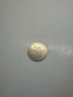 5 Franken Münze Confederatio Helvetica 1983 gut