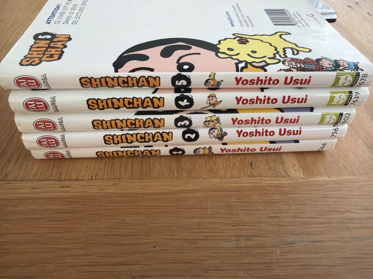Fumetti: Mangas Shinchan de 1 à 5 – Usato da Echallens venduto da leo_dk2d 1