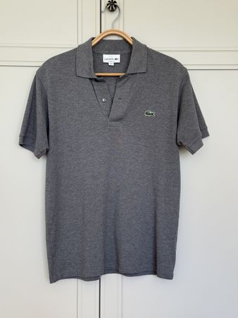 Lacoste Classic Fit Polo Shirt Grey – Size S (FR 3)
