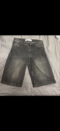 Jeansshorts Damen grau Grösse 36 guter Zustand