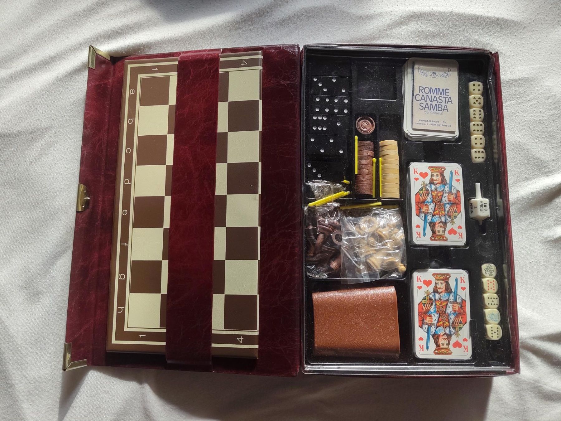 Giochi: Vintage board game set in case – Usato da Capolago venduto da Bomberz 1