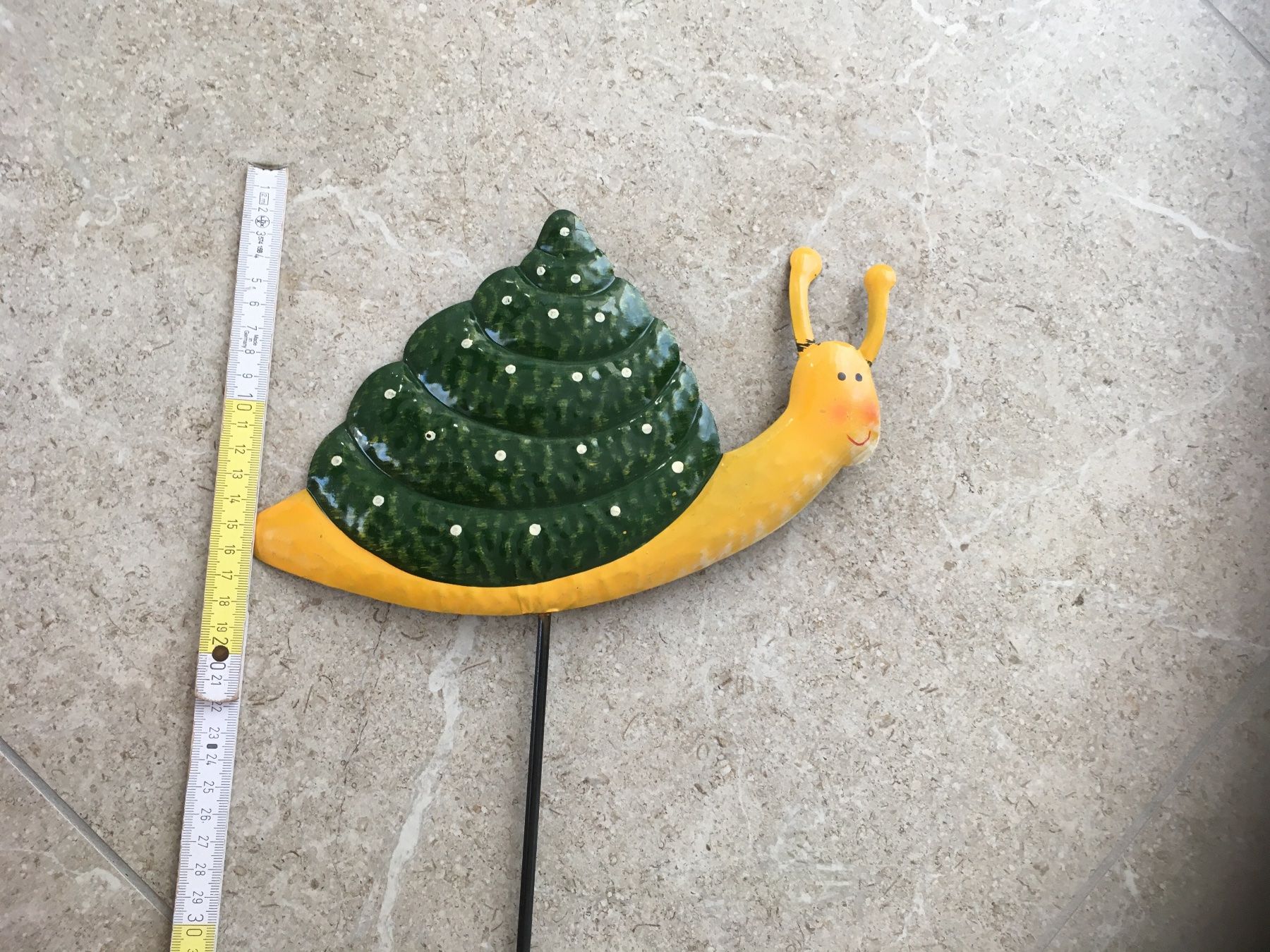 Statuette: Garten Deco Stab Schnecke – Usato da Gächlingen venduto da Tara_devi 2