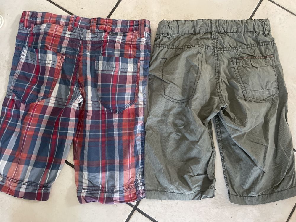 C&A Pantalons: 2 leichte kurze Hosen/Shorts Gr. 134 – D'occasion à Obergerlafingen par cabo4 1