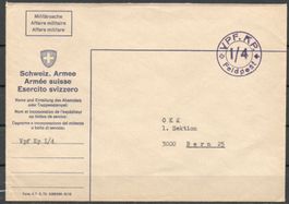 Militärbrief 2Stk.