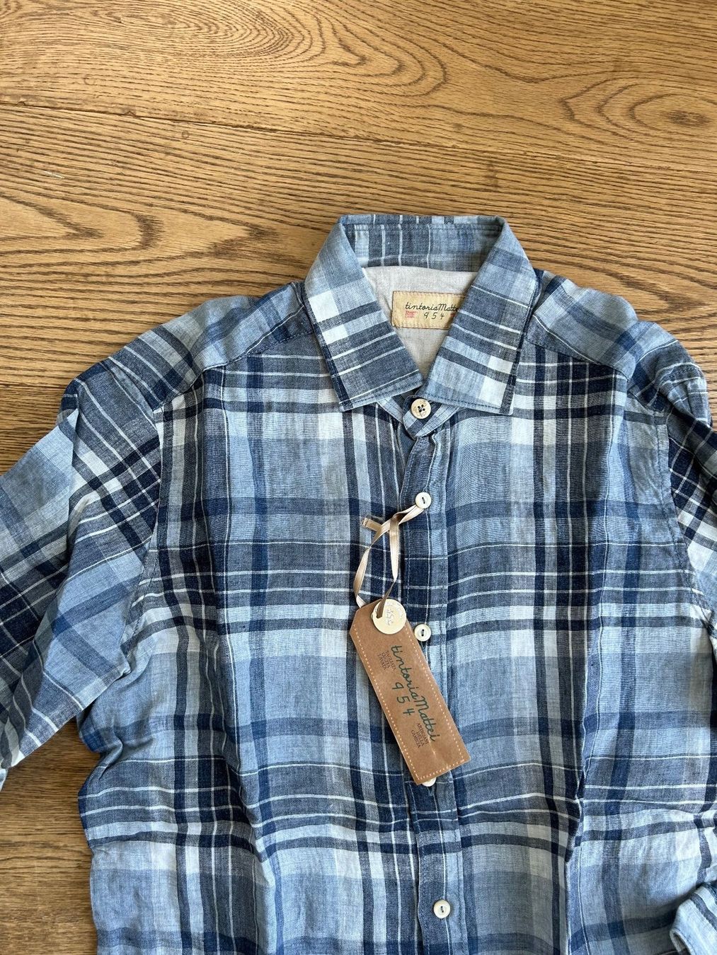 Hemden: Hemd, Tintoria Mattei //NEU// 38 S – Neu (gemäss Beschreibung) aus Stettfurt von outlet72 1