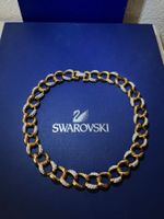 Swarovski statement Kette, vintage18k vergoldet, neu