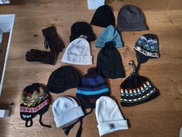 Marken-Winterpaket (Mützen & Handschuhe) – Carhartt, Diesel,
