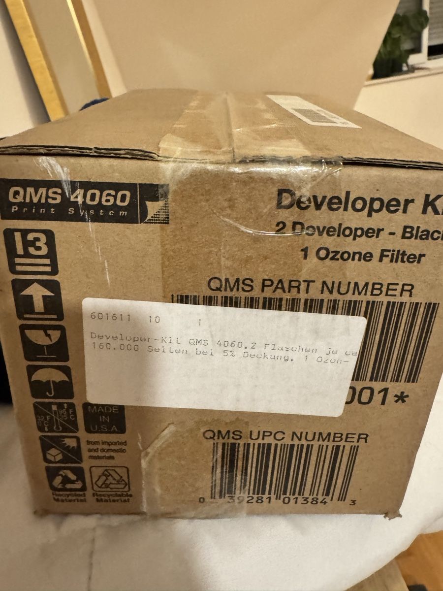Konica Stampanti: Developer KIT Konica Laserdrucker QMS 4060 Neu OVP – Nuovo e nell'imballaggio originale da Zürich venduto da Mibleck 1