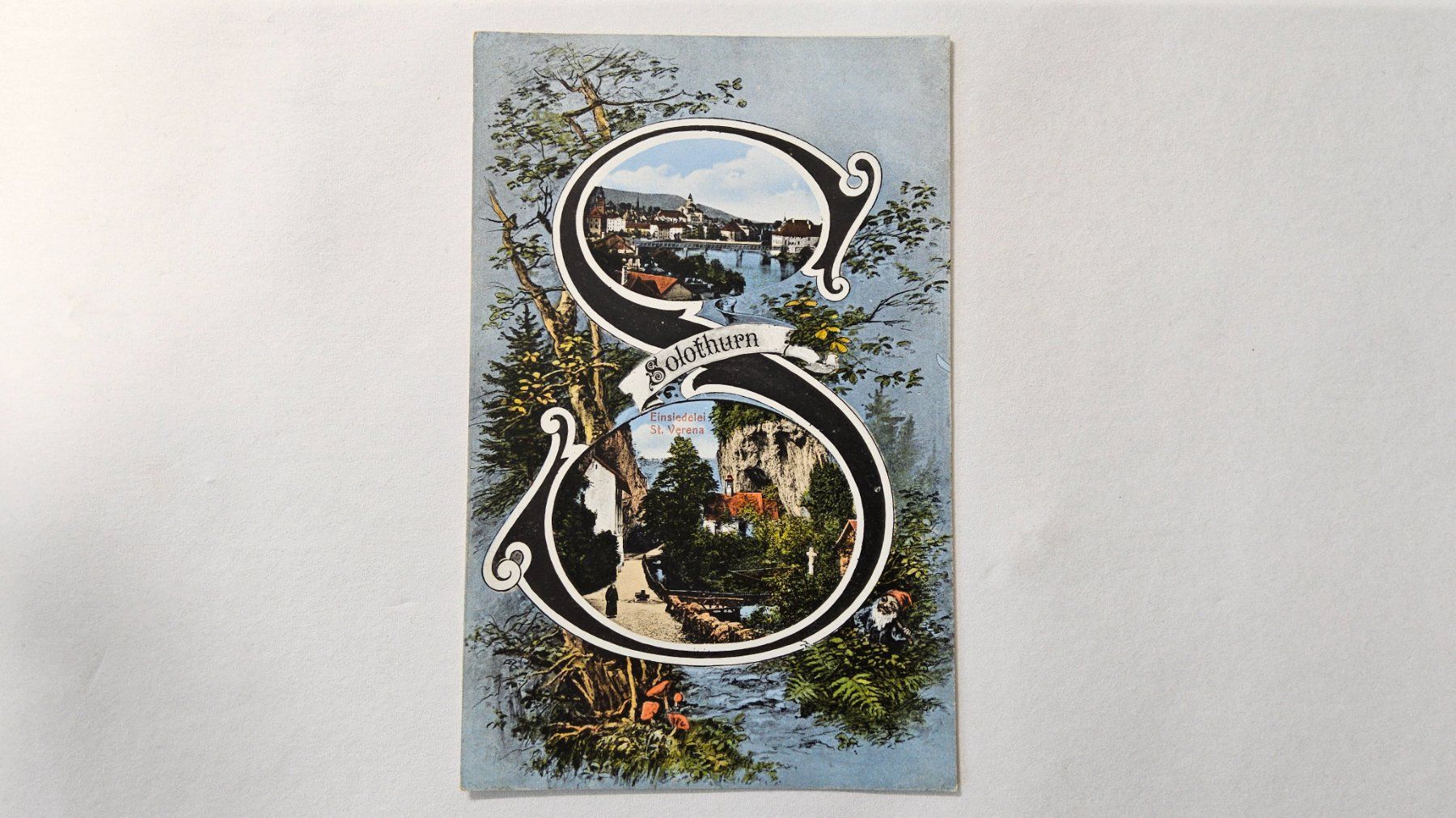 Ansichtskarten: Ancienne carte postale, Solothurn – Gebraucht aus Malleray von Frederic24