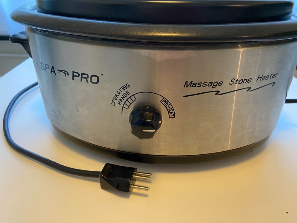Hot Stone Massage Heater "spa pro" Stein Kaufen auf Ricardo