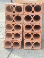Weingestell / Flaschengestell aus Ton: Elementbau