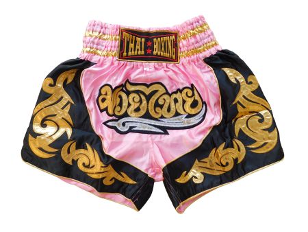 Muay Thai Shorts Erwachsene Rosa M L XL XXL XXXL Training