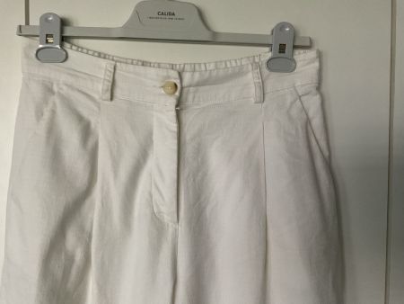 Opus - Mareika Sommer Hose weiss - Gr. 36