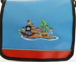 Blachen Kindergartentasche Pirateninsel