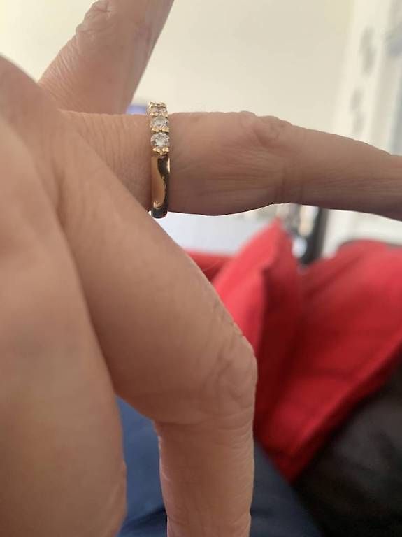 Ringe: Bague or et diamants – Gebraucht aus Fully von Sassa68 1