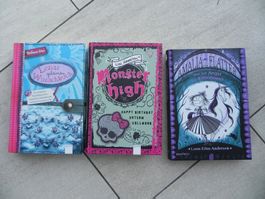 Kinderbuecher Mädchen Monster High, Amalia, Wunschbuch📚