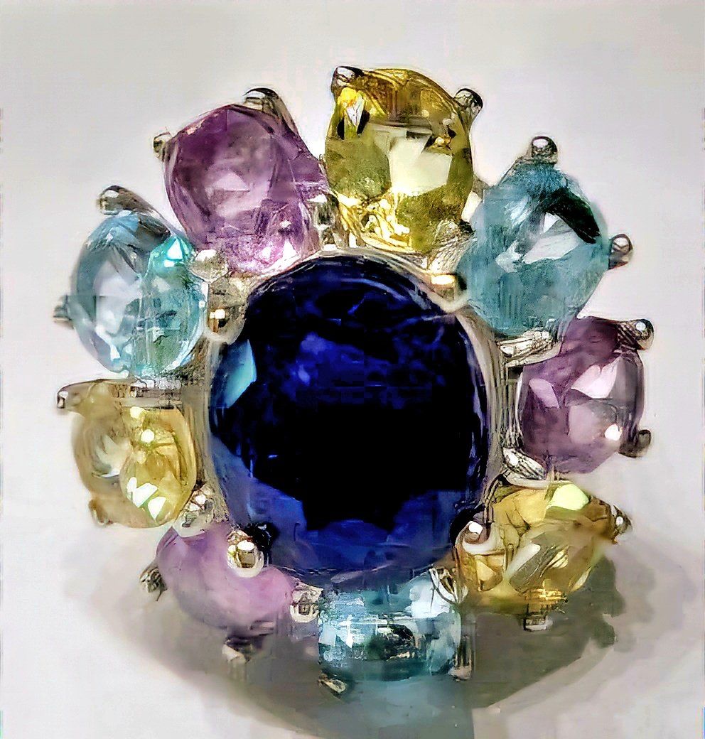 Anelli: Edelstein Fingerring – Nuovo (secondo la descrizione) da Zürich venduto da adriben 5