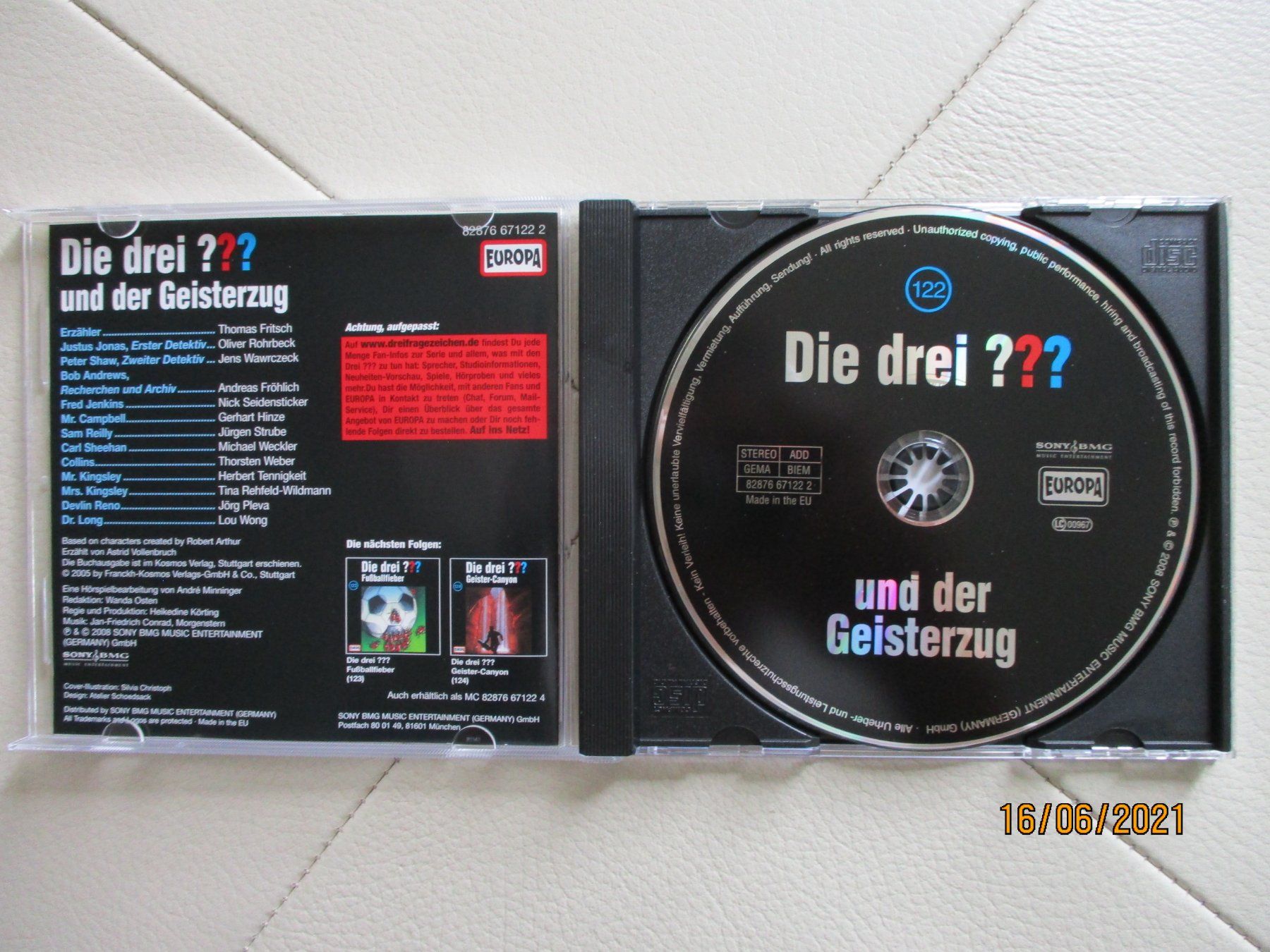 Audiolibri: Die drei Fragezeichen Folge 122 – Usato da Liestal venduto da Disc-Point 1