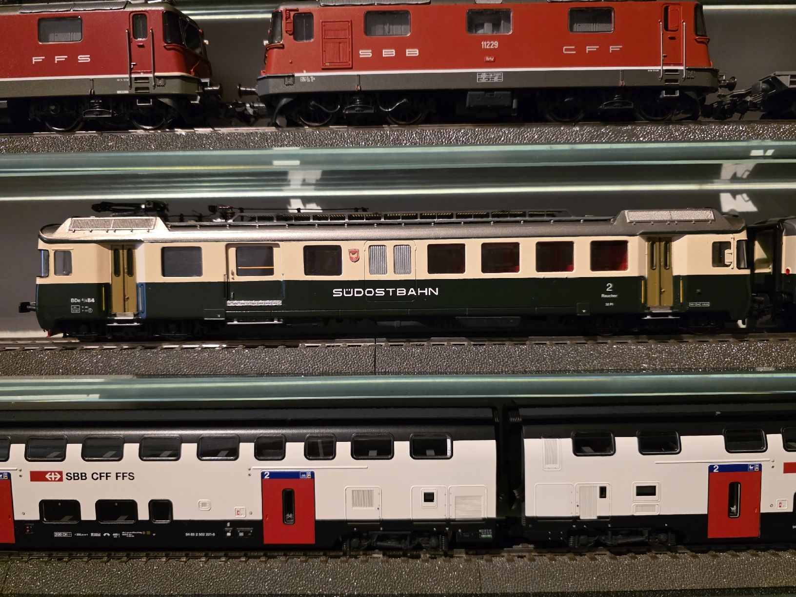 Wabu Trains électriques: H0 Wabu SOB 3-Teilig – D'occasion à Müllheim Dorf par Erdal12 1