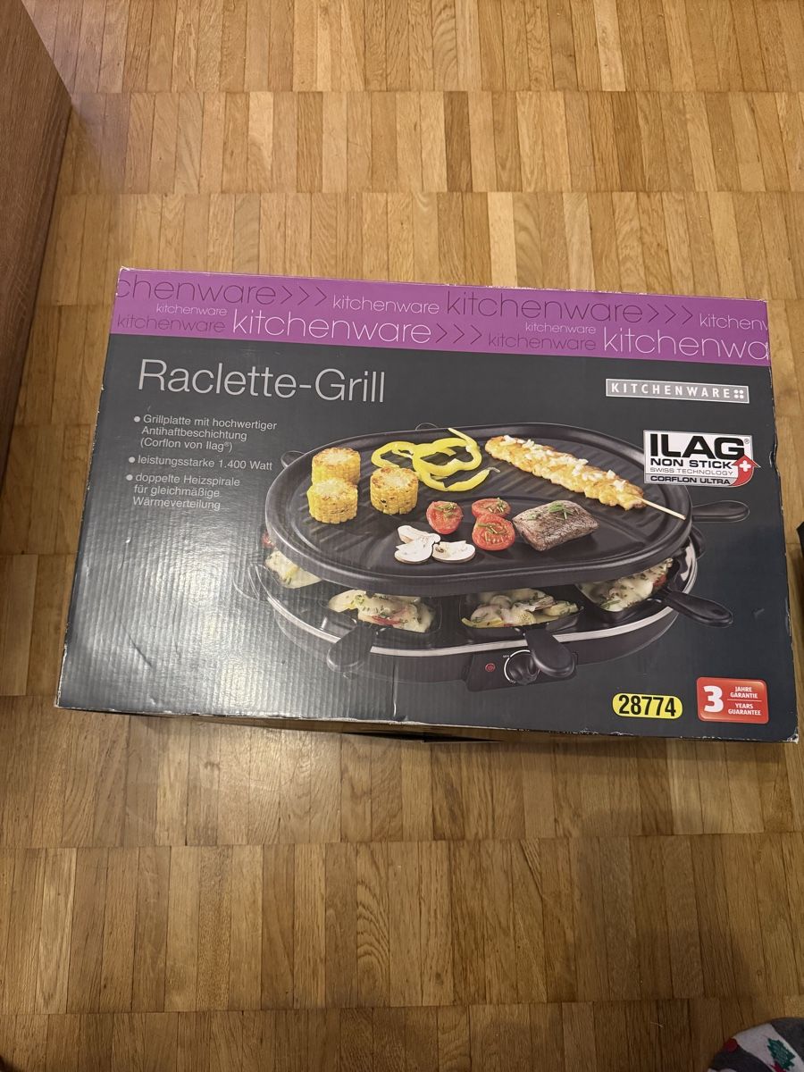 Elettrodomestici da cucina: Raclette – Nuovo e nell'imballaggio originale da Grand-Lancy venduto da Didine015
