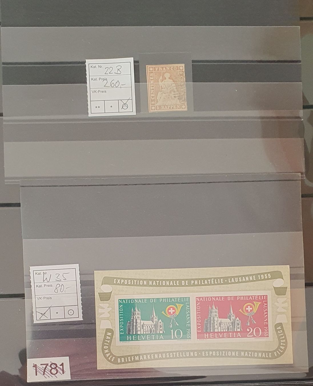 Alle Briefmarken: Album mit Briefmarken Schweiz – Gebraucht aus Kreuzlingen von Rschweiz1