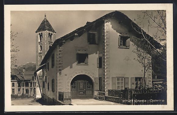 Ansichtskarten: AK Cresta-Celerina, Kirche – Gebraucht aus Berlin von bartko-reher